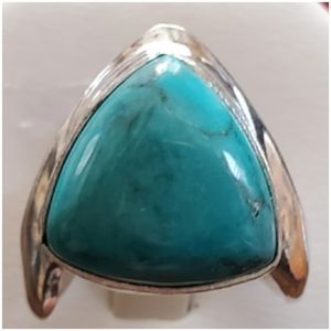 Genuine Santa Rosa Turquoise Ring Size 7